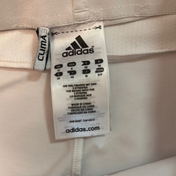 Adidas Red Tank Top and White Skirt Set - Picture 3 of 4